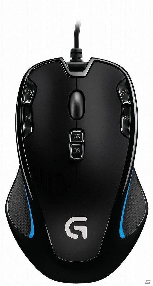 9個のプログラム可能なボタンとコンパクトなデザインが魅力の「ロジクール G300s オプティカル ゲーミングマウス」が3月6日に発売の画像3