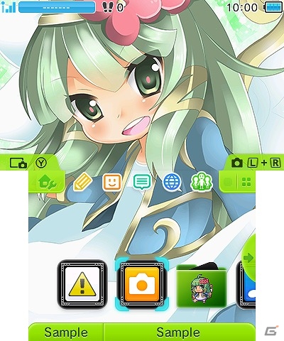 3DS「魔神少女 -Chronicle 2D ACT-」イラストコンテストの入選イラストが使用されたテーマ5種が配信！の画像2