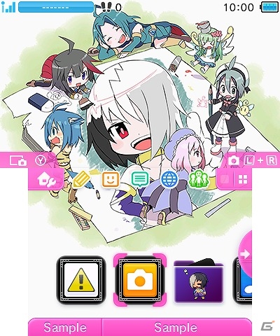 3DS「魔神少女 -Chronicle 2D ACT-」イラストコンテストの入選イラストが使用されたテーマ5種が配信！の画像3