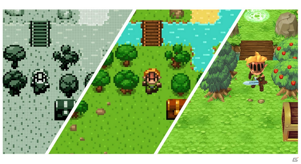 フランス発となるゲームの進化をたどる冒険RPG「Evoland」がiOS/Android向けに配信！の画像2