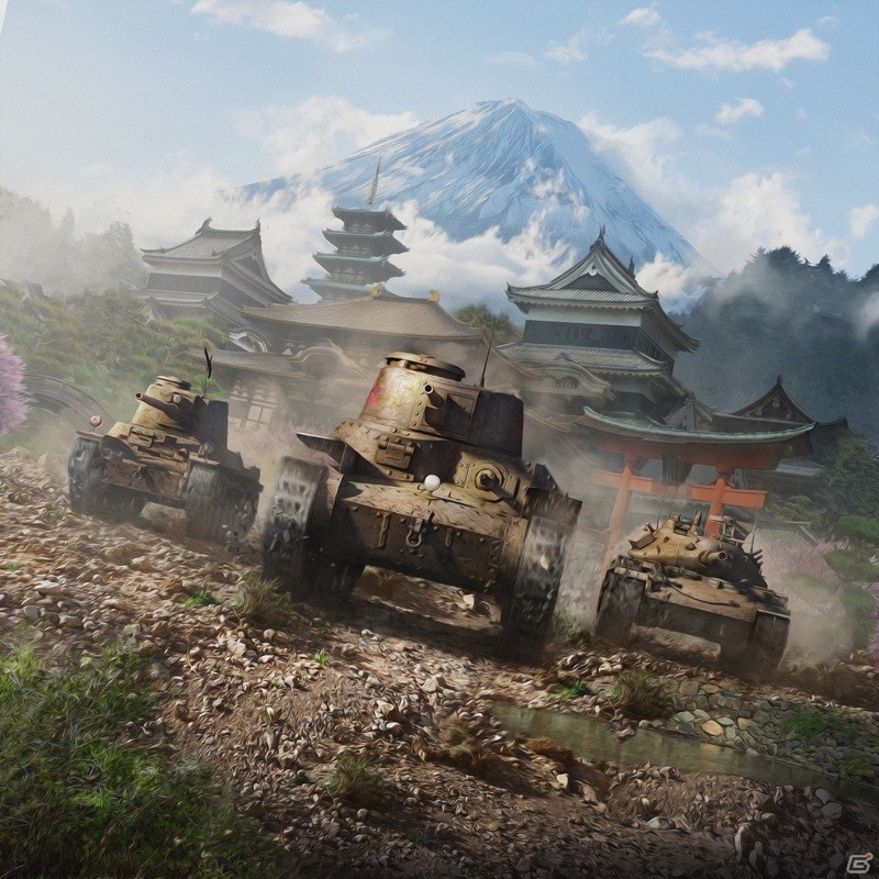 「World of Tanks: Xbox 360 Edition」合計14輌の日本車輌が参戦する「日本ツリー」＆新マップ「聖なる谷」が追加の画像1