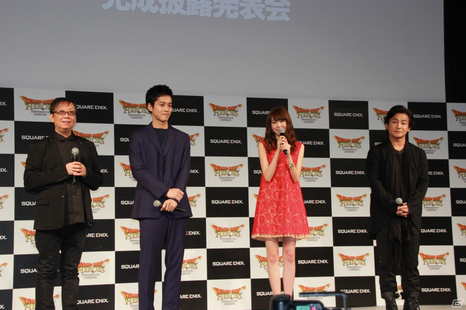 松坂桃李さん、桐谷美玲さん、片岡愛之助さんも登場した「ドラゴンクエストヒーローズ　闇竜と世界樹の城」完成披露発表会をレポートの画像12