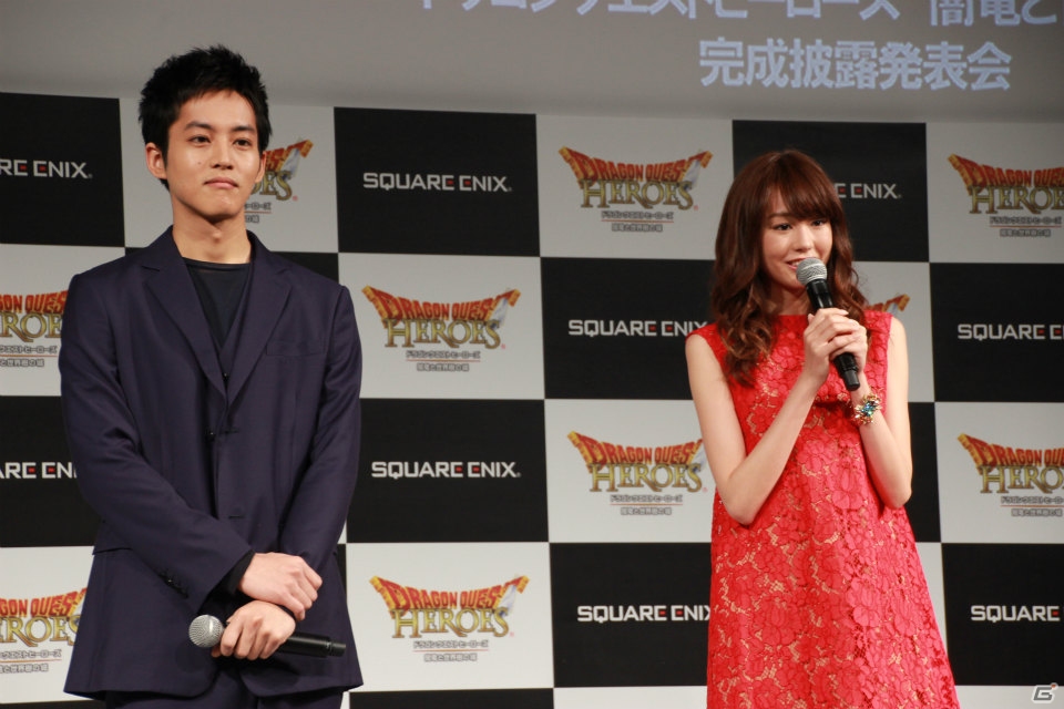 松坂桃李さん、桐谷美玲さん、片岡愛之助さんも登場した「ドラゴンクエストヒーローズ　闇竜と世界樹の城」完成披露発表会をレポートの画像8