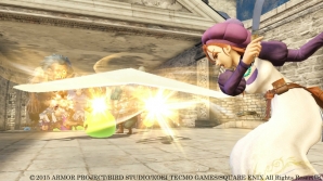 PS4/PS3「ドラゴンクエストヒーローズ　闇竜と世界樹の城」に登場するオリジナルキャラのアクションを紹介―スキルシステムや謎の男“ヘルムード”の情報もの画像1