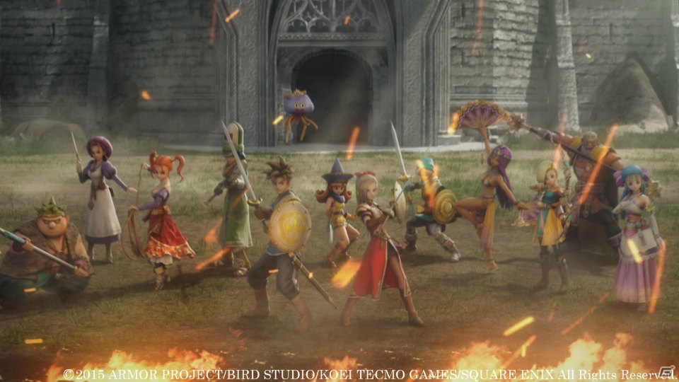 PS4/PS3「ドラゴンクエストヒーローズ　闇竜と世界樹の城」に登場するオリジナルキャラのアクションを紹介―スキルシステムや謎の男“ヘルムード”の情報もの画像34