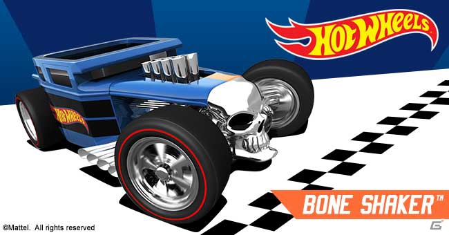 iOS/Android「Crazy Taxi：City Rush」がマテルの“Hot Wheels”とコラボ！ホットロッド「Bone Shaker」などが登場の画像2