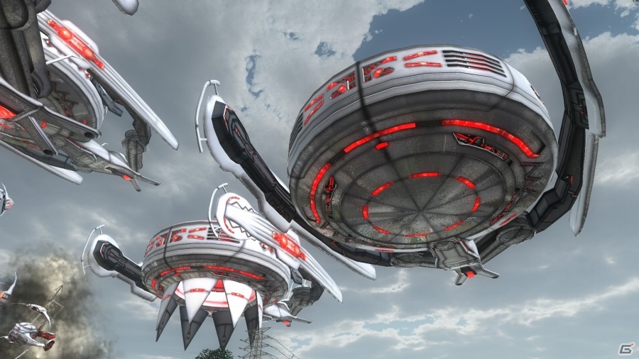 PS4「地球防衛軍4.1 THE SHADOW OF NEW DESPAIR」異星生命体フォーリナーの敵兵器を紹介―超巨大浮遊戦艦「アルゴ」がまさかの変形…？の画像3