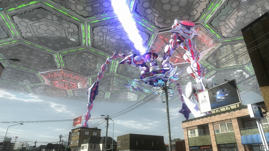 PS4「地球防衛軍4.1 THE SHADOW OF NEW DESPAIR」異星生命体フォーリナーの敵兵器を紹介―超巨大浮遊戦艦「アルゴ」がまさかの変形…？の画像43