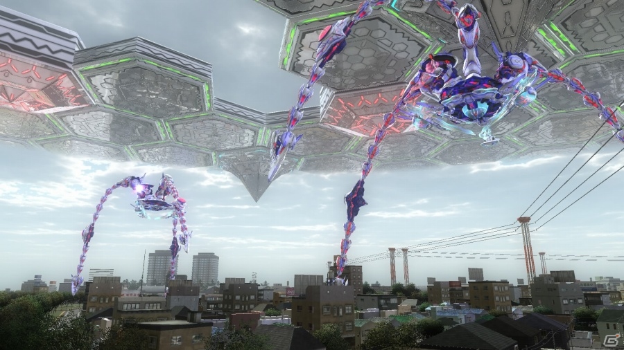PS4「地球防衛軍4.1 THE SHADOW OF NEW DESPAIR」異星生命体フォーリナーの敵兵器を紹介―超巨大浮遊戦艦「アルゴ」がまさかの変形…？の画像44