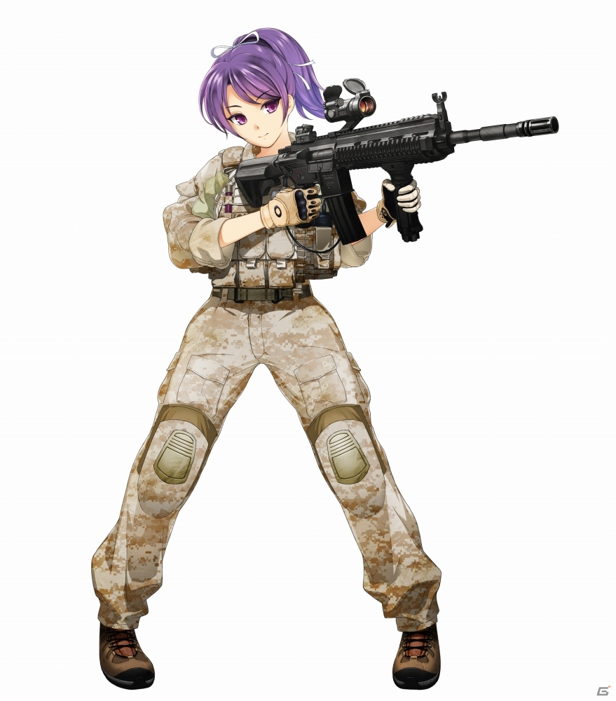 PC「感染×少女」東京マルイとのコラボキャンペーンがスタート！マルイ監修キャラクター「丸山彩華」も登場の画像3