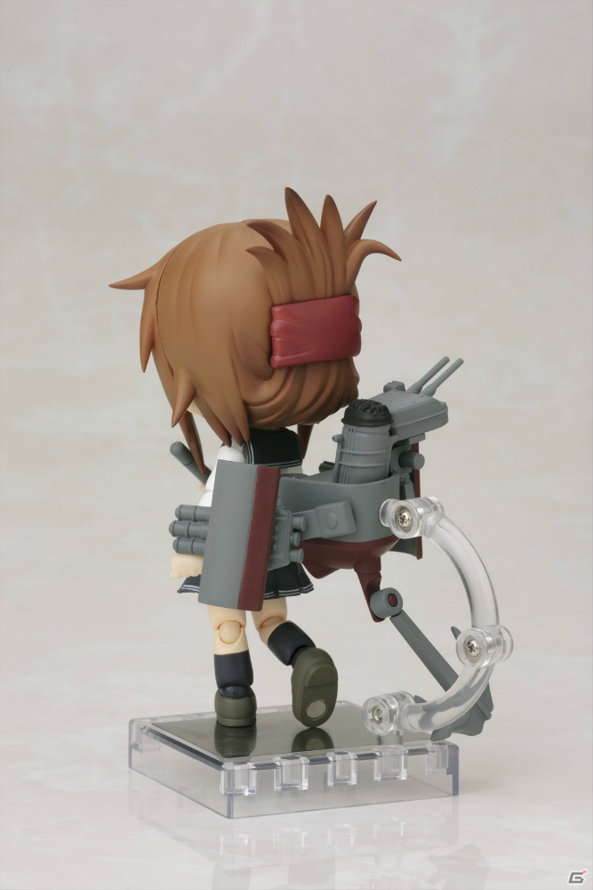 デフォルメ可動フィギュア「キューポッシュ」シリーズの「艦これ」第二弾「キューポッシュ 電」が2015年7月に発売の画像2