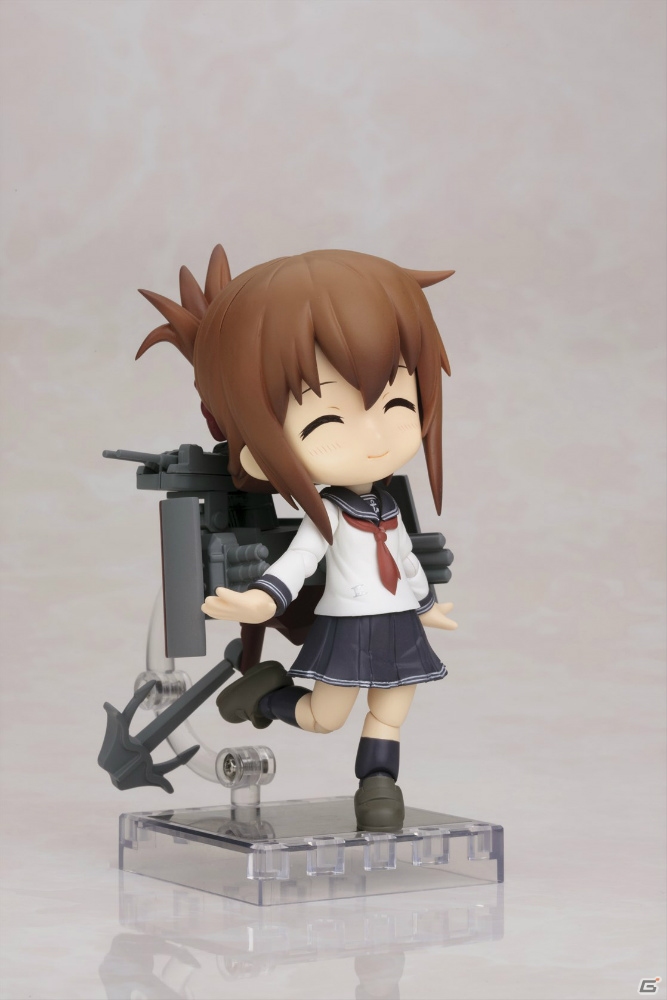 デフォルメ可動フィギュア「キューポッシュ」シリーズの「艦これ」第二弾「キューポッシュ 電」が2015年7月に発売の画像5