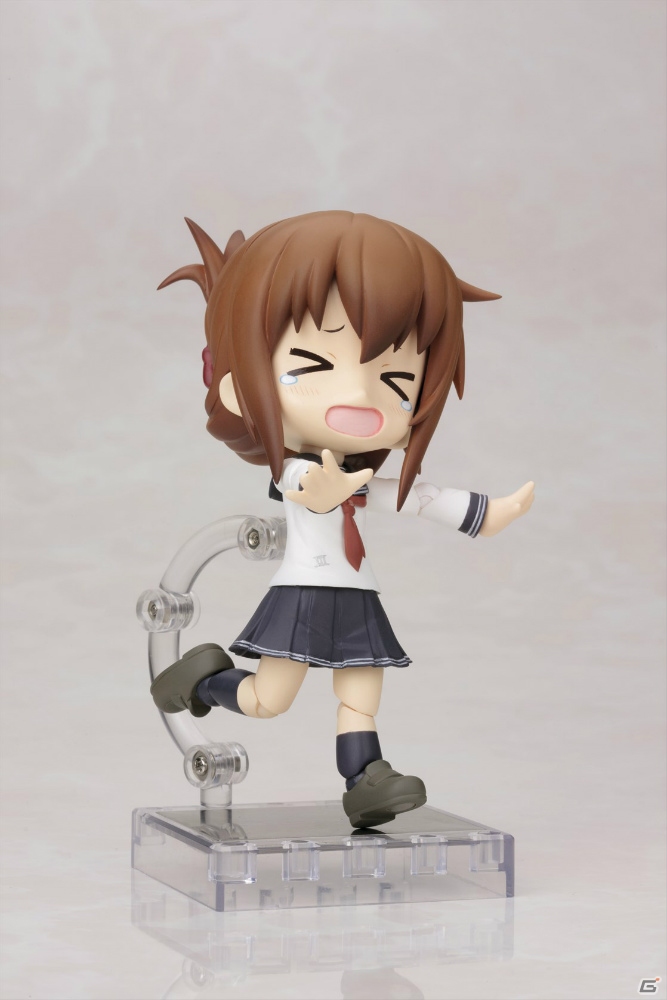 デフォルメ可動フィギュア「キューポッシュ」シリーズの「艦これ」第二弾「キューポッシュ 電」が2015年7月に発売の画像7