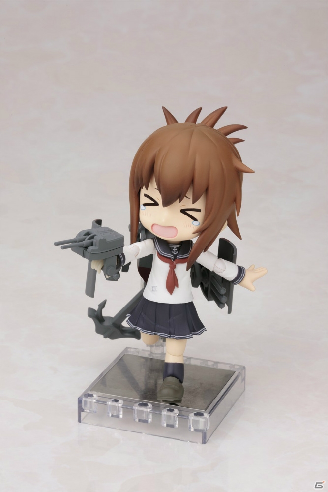 デフォルメ可動フィギュア「キューポッシュ」シリーズの「艦これ」第二弾「キューポッシュ 電」が2015年7月に発売の画像9