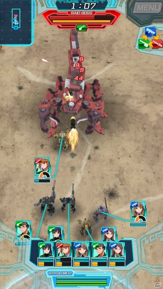 iOS/Android「境界の黒翼 アサルトレイヴン」正体不明のトレイルクリーガーが立ち塞がるイベント「紅の双鋏」が開催中！新人指揮官応援ガチャもの画像1