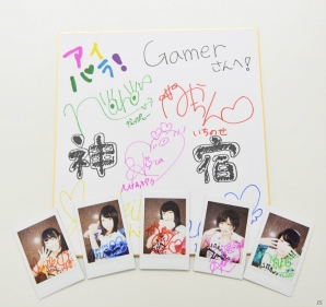 「アイパラ！IDOL PARADISE」コラボレーションを記念してアイドルユニット「神宿」がGamer編集部に来訪！サイン色紙＆チェキをGamer読者にプレゼント！の画像12