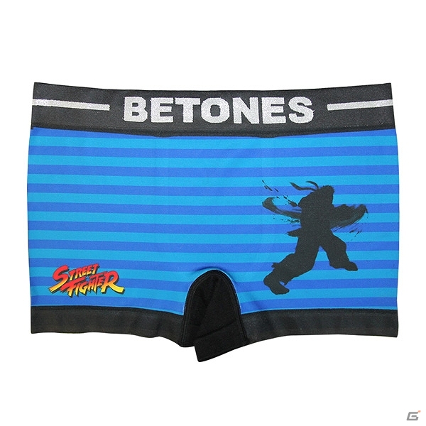 「ストリートファイターII」BETONESとのコラボアンダーウェア第2弾が5月1日に発売―春麗やリュウ、ベガがラインナップの画像3