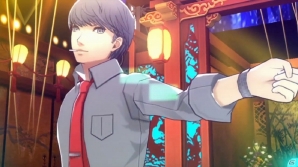 【希少】ペルソナ4 ダンシング オールナイト アクリルバッジ 主人公 鳴上悠 希少】ペルソナ4 ダンシング オールナイト アクリルバッジ