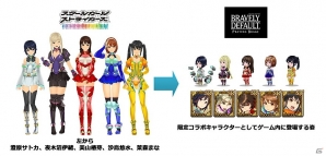「ブレイブリーデフォルト プレイングブレージュ」 ×「スクールガールストライカーズ」コラボキャラクターやコスチュームなどが登場するコラボイベントが開催の画像2