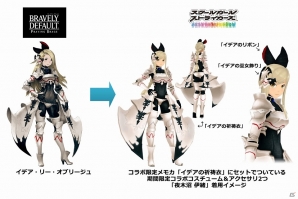 「ブレイブリーデフォルト プレイングブレージュ」 ×「スクールガールストライカーズ」コラボキャラクターやコスチュームなどが登場するコラボイベントが開催の画像3