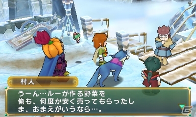 3DS「ポポロクロイス牧場物語」雪に覆われた村「マシュー村」を紹介！村の女の子「レイラ（CV：能登麻美子さん）」など住人たちの情報もの画像1