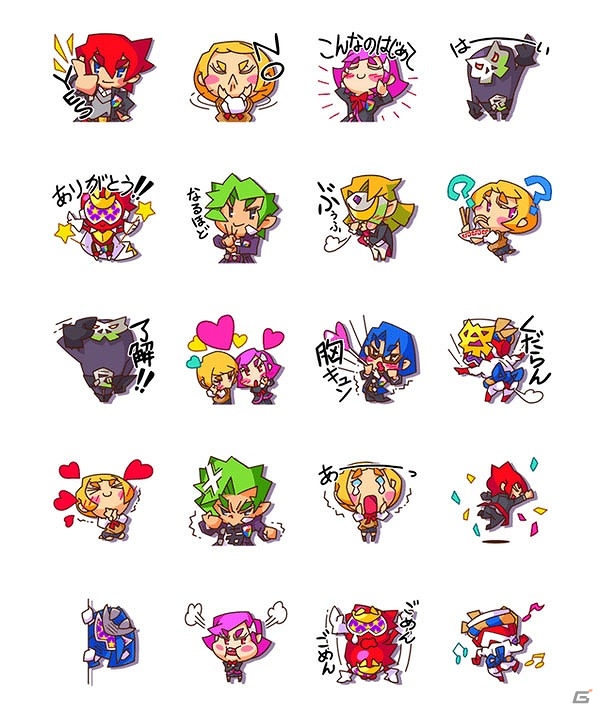 iOS/Android「パズル戦隊デナレンジャー」のLINEスタンプが配信！日常のさまざまなシーンで使える多彩なスタンプがラインアップの画像2