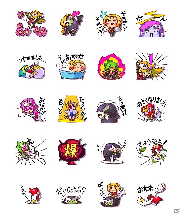 iOS/Android「パズル戦隊デナレンジャー」のLINEスタンプが配信！日常のさまざまなシーンで使える多彩なスタンプがラインアップの画像3