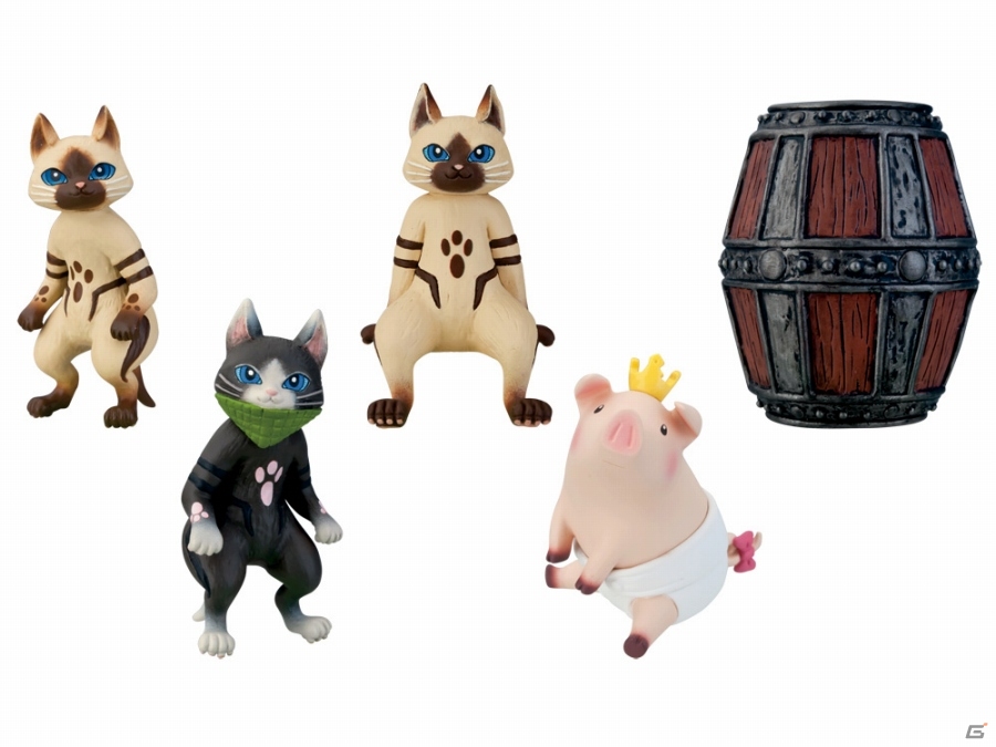 「モンスターハンター」3月のアミューズメント専用景品は「お座りプーギーぬいぐるみ」「アイルー マスコットキャラ第3弾」！の画像4