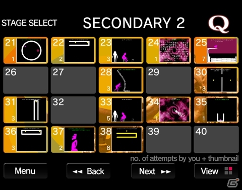 iOS/Android「Q」500万ダウンロードを突破！新ギミックを搭載した300万DL突破記念問題「SEONDARY1～3」がリリースの画像2