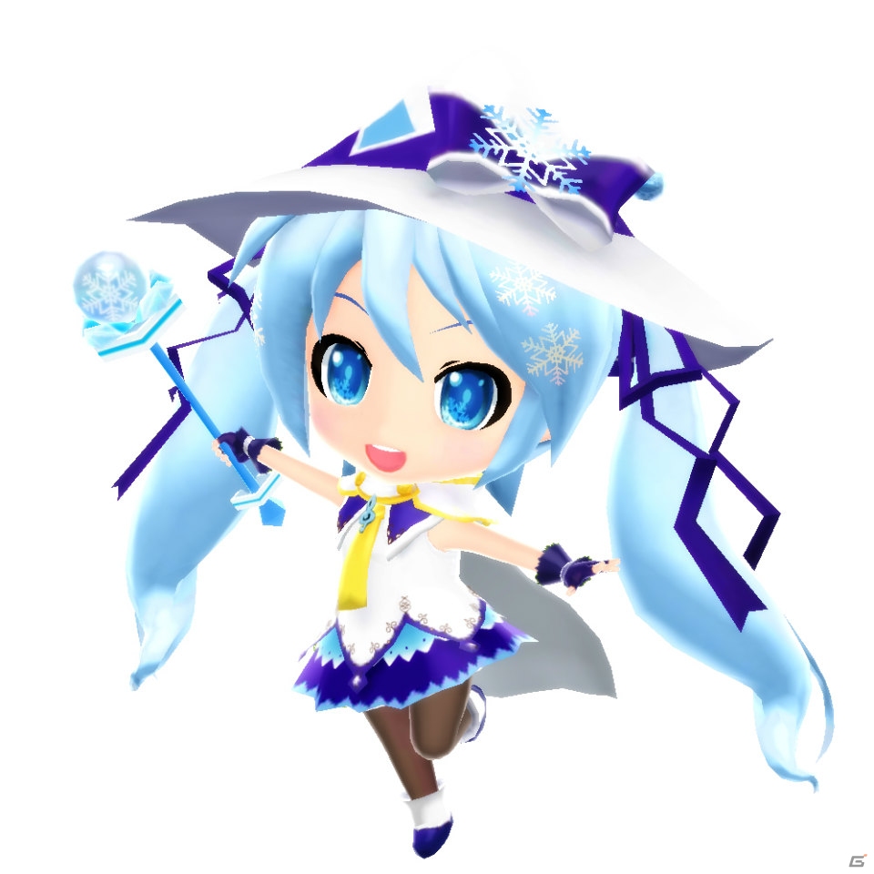 3DS「初音ミク Project mirai でらっくす」2015年の雪ミクをはじめとしたコスチュームを紹介―ミュージックプレーヤーも大きくパワーアップ！の画像17