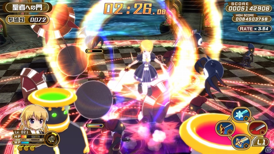 キラキラ少女たちのハイスピードコンボアクション「クロワルール・シグマ」PS4版が配信開始！PS4版「アスタブリード」が3月19日に配信決定の画像41