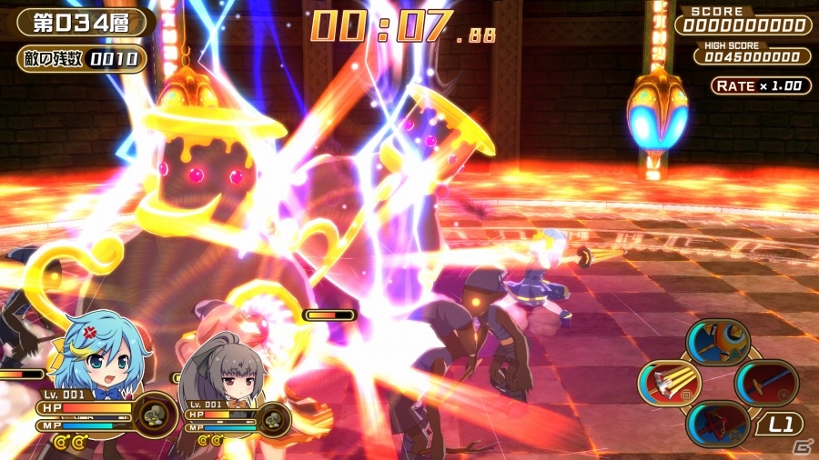 キラキラ少女たちのハイスピードコンボアクション「クロワルール・シグマ」PS4版が配信開始！PS4版「アスタブリード」が3月19日に配信決定の画像44