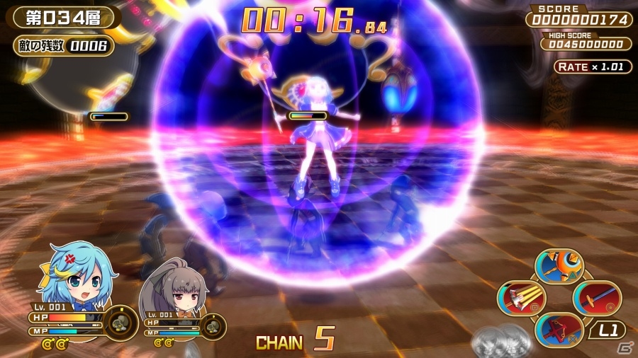 キラキラ少女たちのハイスピードコンボアクション「クロワルール・シグマ」PS4版が配信開始！PS4版「アスタブリード」が3月19日に配信決定の画像45