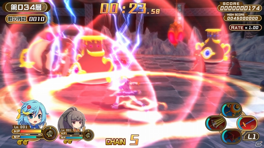キラキラ少女たちのハイスピードコンボアクション「クロワルール・シグマ」PS4版が配信開始！PS4版「アスタブリード」が3月19日に配信決定の画像46