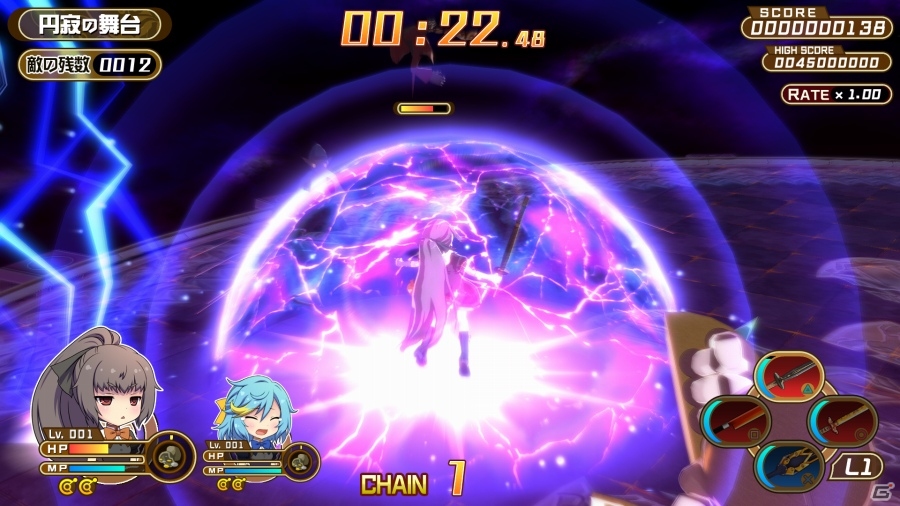 キラキラ少女たちのハイスピードコンボアクション「クロワルール・シグマ」PS4版が配信開始！PS4版「アスタブリード」が3月19日に配信決定の画像48