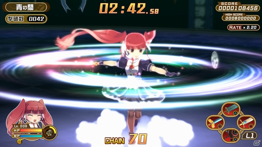 キラキラ少女たちのハイスピードコンボアクション「クロワルール・シグマ」PS4版が配信開始！PS4版「アスタブリード」が3月19日に配信決定の画像9