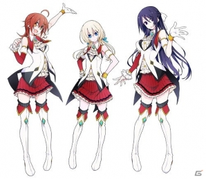 iOS/Android「アイドルクロニクル」4月4日発売のヤングエース5月号より漫画連載がスタート！TVアニメ「長門有希ちゃんの消失」とのコラボも実施の画像2