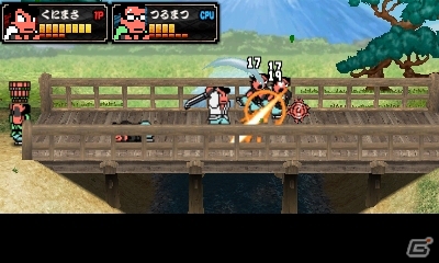 ハチャメチャ不良時代劇が現代に蘇る！3DS「ダウンタウン熱血時代劇」が2015年5月28日に発売決定の画像19