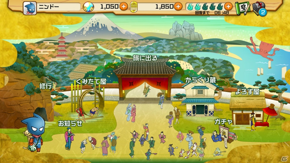 スマートフォン向けアクションゲーム「忍ツク！」の事前登録が開始！「ハロー！プロジェクト」とのコラボレーションもの画像2