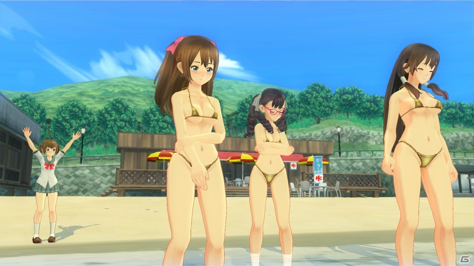 PS4/PS3「夏色ハイスクル★青春白書（略）」の初回封入特典は金色の輝きが視線を惹きつける「極小ビキニ・ゴールデンボール」！の画像6