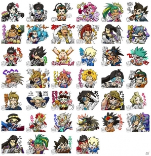 レジスタンスや七服神のメンバーも登場！「ヒーローバンク」LINEクリエイターズスタンプ第2弾が配信の画像2