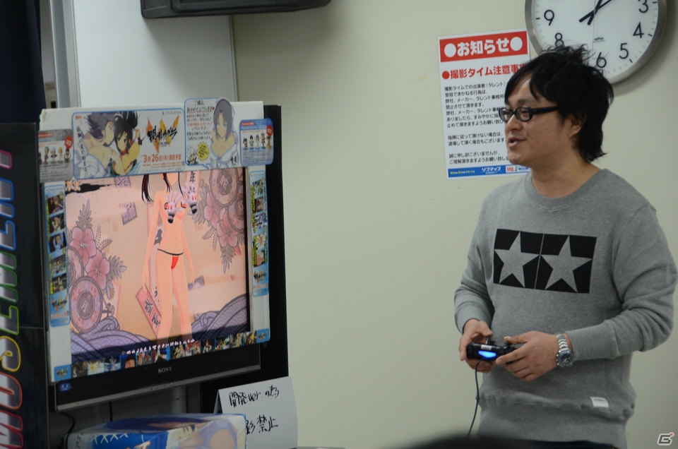「閃乱カグラ ESTIVAL VERSUS -少女達の選択-」先行体験会の東京会場に高木氏が来場！ゲームのポイントについてミニインタビューの画像6