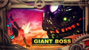 Wii U/3DS「ロデア・ザ・スカイソルジャー」機械軍団の尖兵にフォーカスしたゲームガイド映像第2弾が公開！砂漠のボス“砂漠大竜ベルへムス”の姿もの画像16