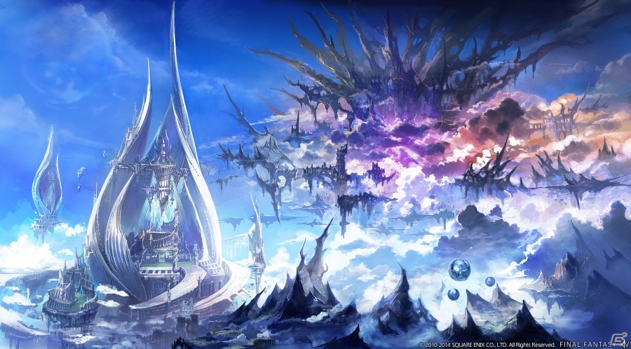拡張版「ファイナルファンタジーXIV: 蒼天のイシュガルド」が2015年6月23日に発売決定―大空を駆け巡る「フライングマウント」や新種族「アウラ」が追加の画像3
