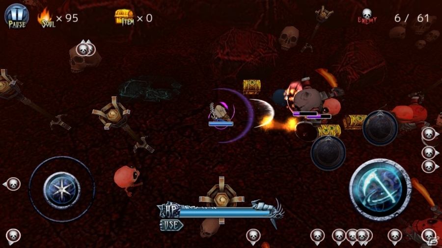 天使になりたい死神の全方位3Dシューティングアクション「Dark Reaper Shoots!」が世界累計100万ダウンロードを突破の画像4