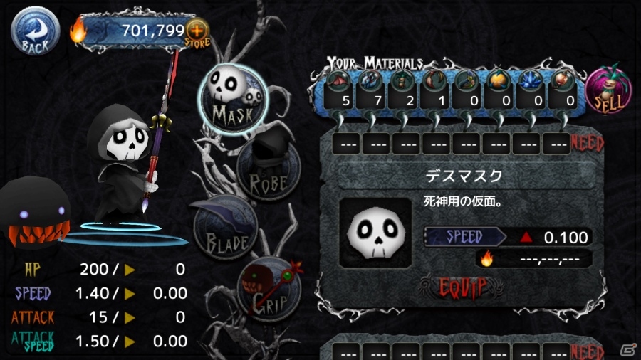 天使になりたい死神の全方位3Dシューティングアクション「Dark Reaper Shoots!」が世界累計100万ダウンロードを突破の画像6