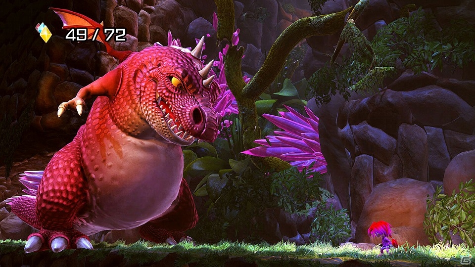 2種類の世界を切り替えながらステージを攻略するWii U「ギアナシスターズ：ツイステッドドリームズ」が3月18日に配信の画像6