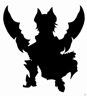 虎王姫シルエット
