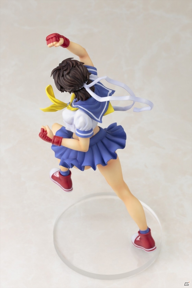 フィギュア「STREET FIGHTER美少女」シリーズ第4弾より女子高生FIGHTER「春日野さくら」が8月に発売の画像6