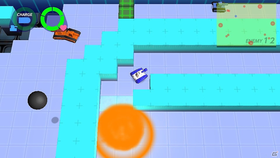 PS Vita「タッチバトル戦車SP」が配信―2種類の戦車を駆使して敵に立ち向かうアクションシューティングゲームの画像28